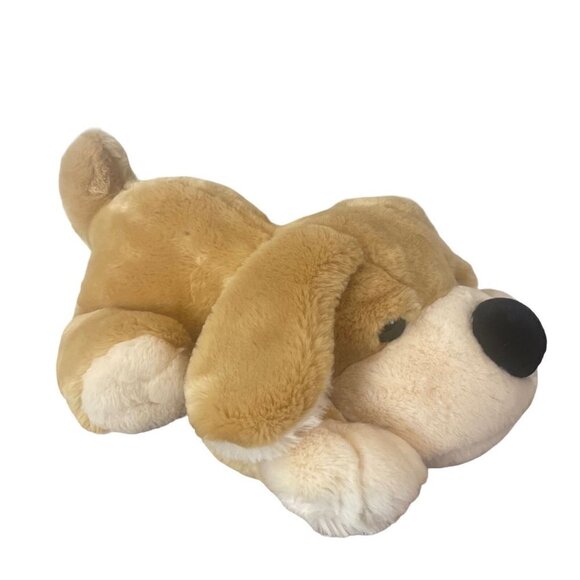 FAO Schwarz Patrick The Pup Plush 22" Puppy Dog Stuffed Animal Soft Floppy VTG - Picture 1 of 9